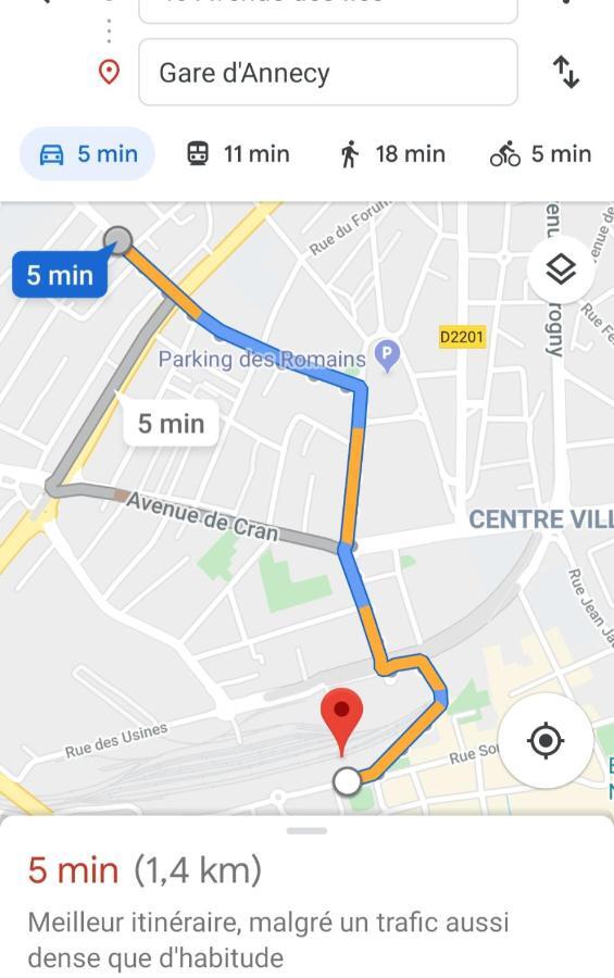 Le Golden Green A 5Min Du Centre-Ville Avec Parking Privatif Gratuit Annecy Zewnętrze zdjęcie